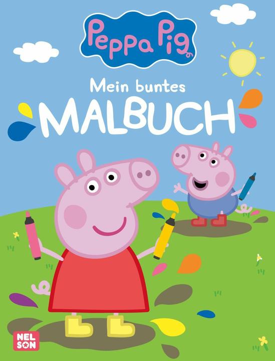 Produktbild Peppa Wutz Ausmalbilder: Mein buntes Malbuch