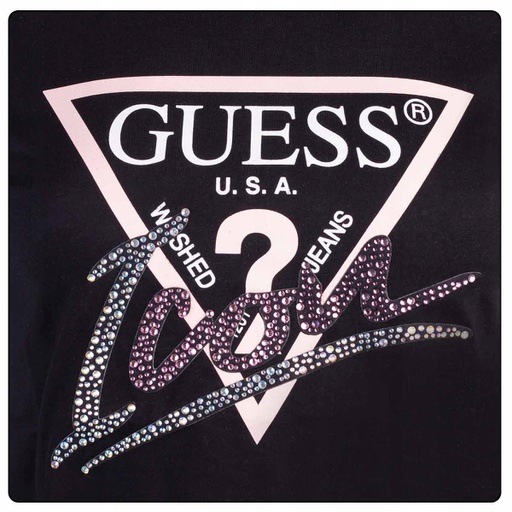 Immagine prodotto Guess SS CN ICON TEE W4GI20I3Z14 JBLK L S (S)