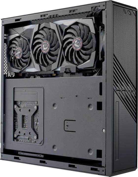 Produktbild Silverstone SST-ML12B Milo Slim HTPC Slim & compact Mini-ITX Computer Case (Mini-ITX)