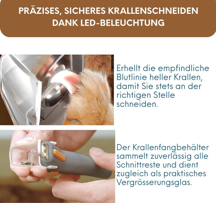 Produktbild Suba Krallenschere mit LED (Hund, Katze)