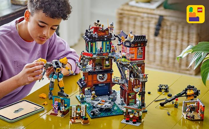 Image du produit LEGO Ninjago City Werkstätten (71837, LEGO difficiles à trouver, LEGO Ninjago)