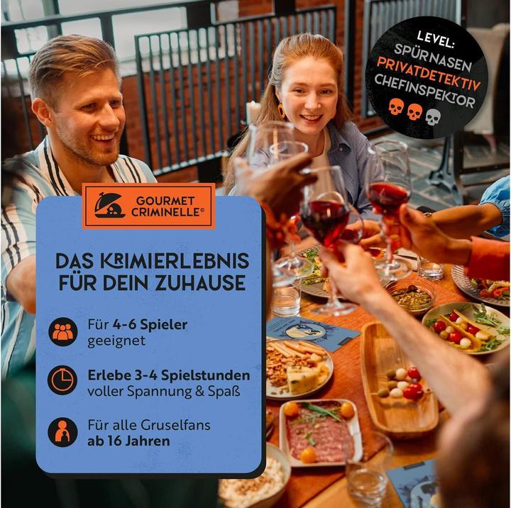 Produktbild Gourmet Criminelle Hirschruf in den Tod - Krimidinner (Deutsch)