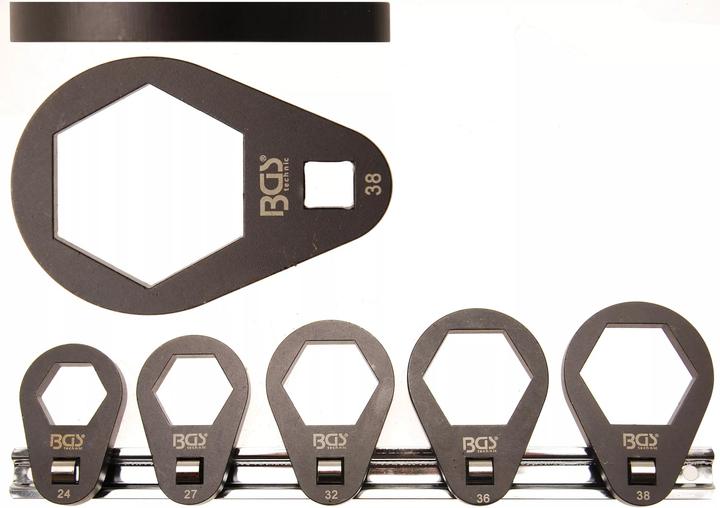 Actual product image BGS Oil Filter Wrench Set 5 pcs.
