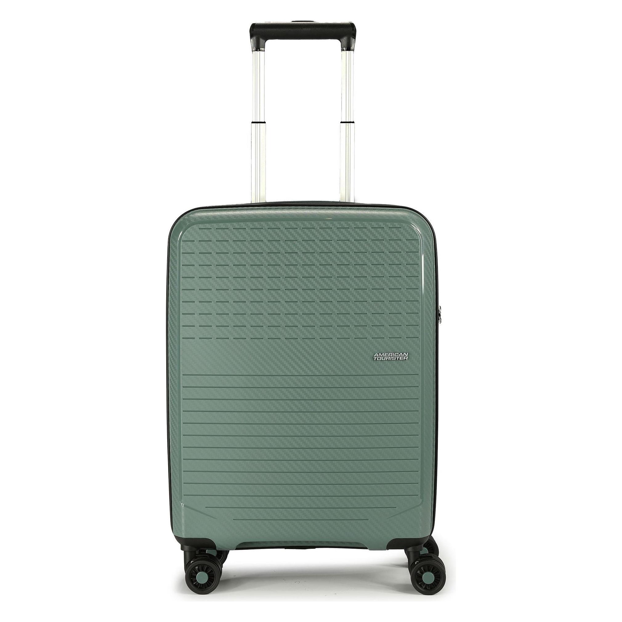 American Tourister, Koffer, Summer Hit 4 Rollen Kabinentrolley 55 Cm, Grün, (34.50 l)