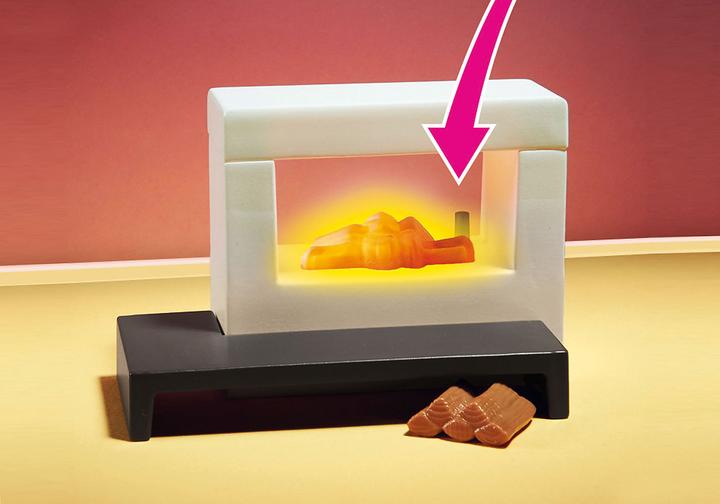 Productafbeelding Playmobil Gezellige woonkamer (70207, Playmobil poppenhuis)