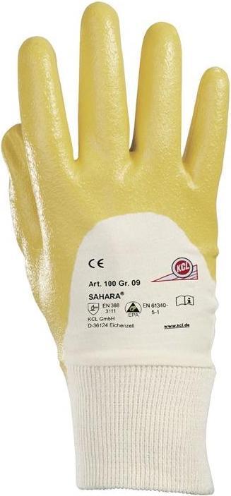 Honeywell Gloves Sahara 100 size 10 yellow EN 388 PPE category II (10)
