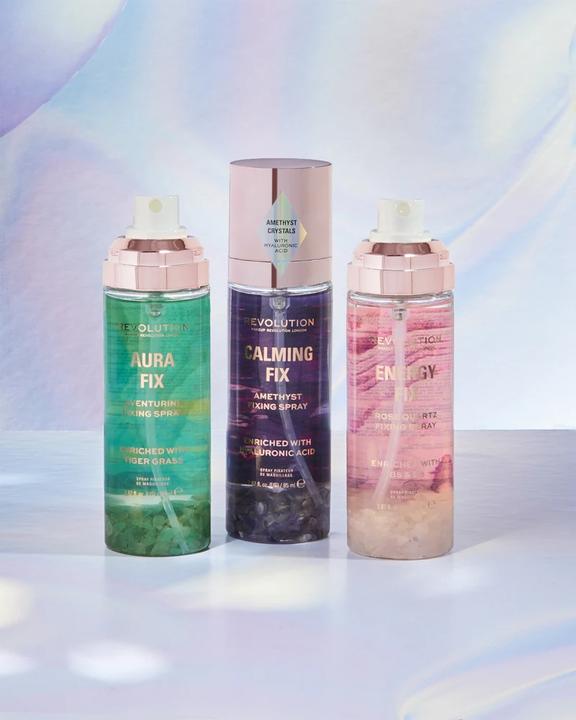 Produktbild Makeup Revolution Crystal Aura Energy Fix Spray 85 ml