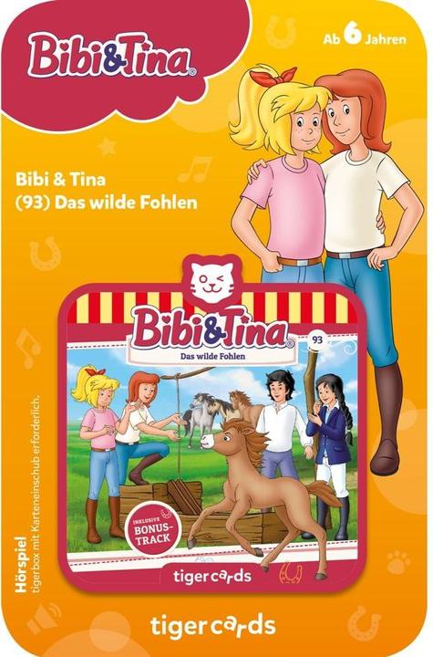 Actual product image Tigermedia Bibi & Tina- The wild foal (German)