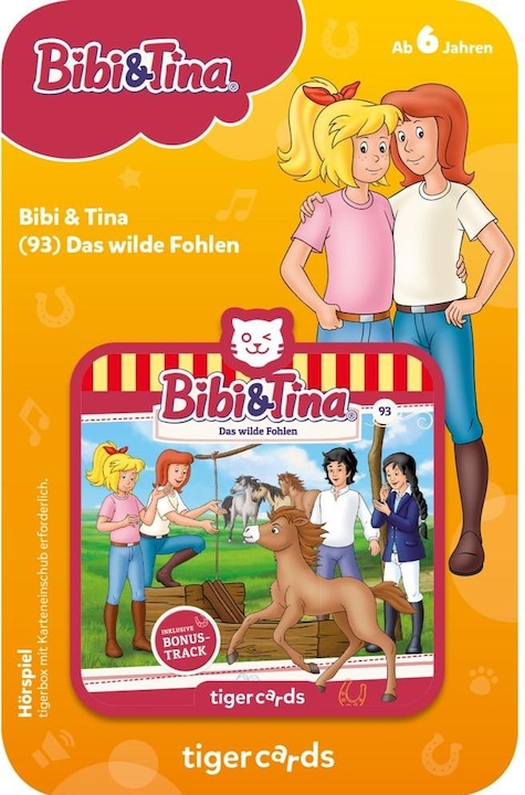 Actual product image Tigermedia Bibi & Tina- The wild foal (German)