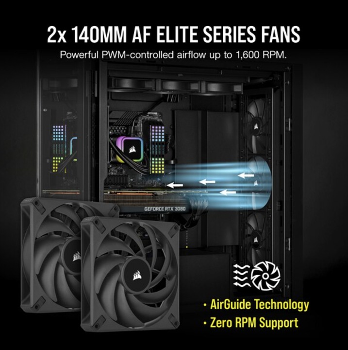 Produktbild Corsair WAK Cooling Hydro H115i iCUE Elite