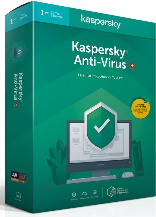 Image du produit Kaspersky Anti-Virus (1 Utilisateur, 12 mois)