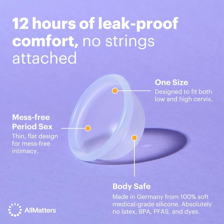 Produktbild AllMatters Reusable Menstrual Disc (Normal)