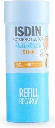 Image du produit Isdin Pediatrics Photoprotector Stick Refill 20g (Stick solaire, SPF 50, 20 g)