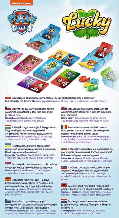 Immagine prodotto Trefl Gioco Lucky Paw Patrol