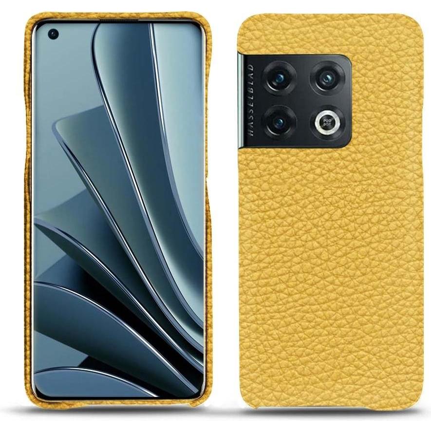 Noreve Lederschutzhülle (OnePlus 10 Pro), Smartphone Hülle, Orange