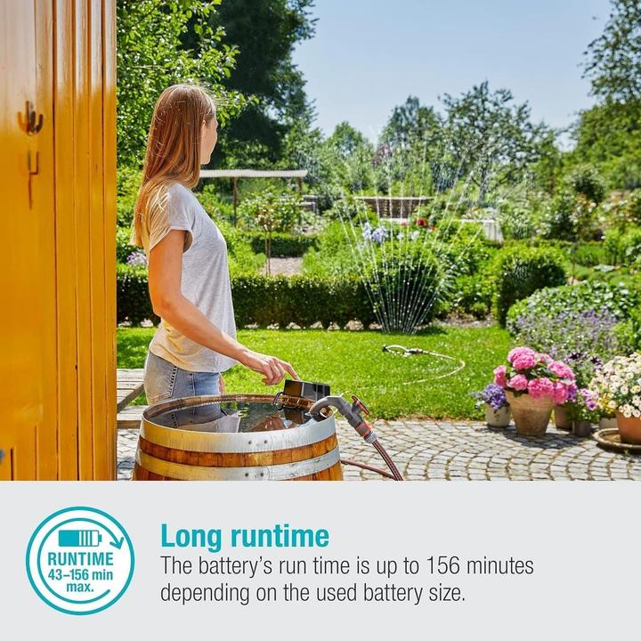 Produktbild Gardena Akku-Regenfasspumpe (Regenfasspumpe)