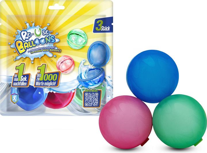 Produktbild Xtrem Toys & Sports Re-Use-Balloons, 3er Set (3 x)