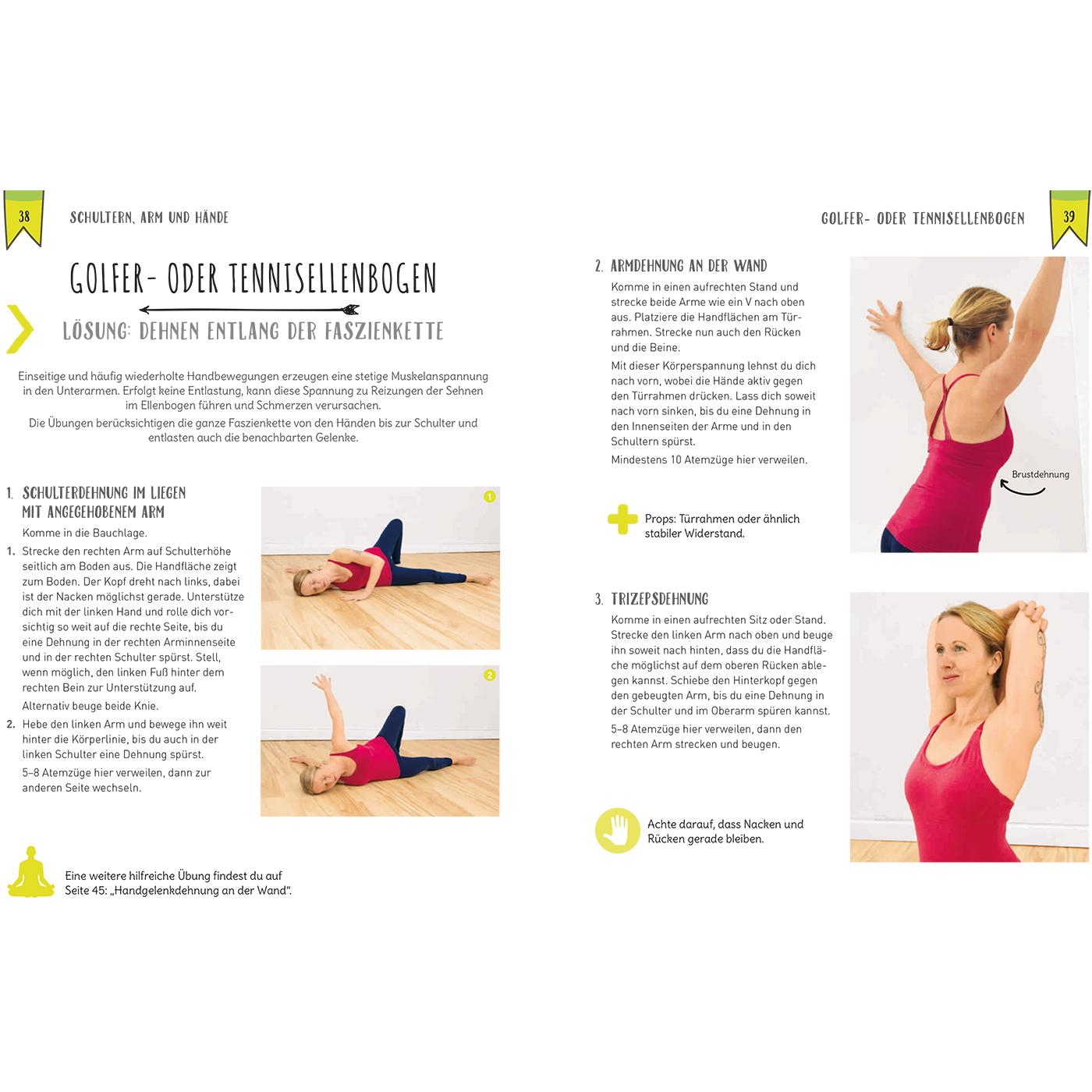 Thumbnail - Schmerz Lindern Mit Yoga, Ratgeber von Dulce Jimenez, Antje Schulze