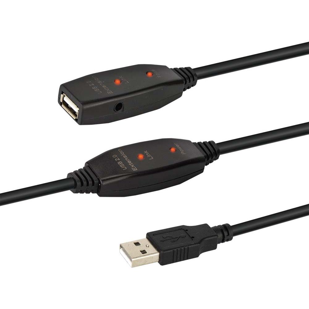 E+P CC508/25 USB 2.0 Verstärkerkabel (25 m, USB 2.0), USB Kabel