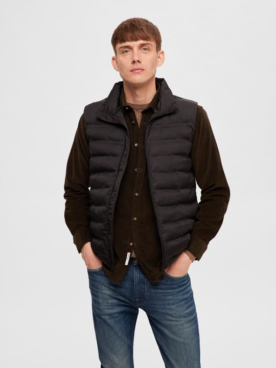 Actual product image Selected Lined quilted waistcoat (S)
