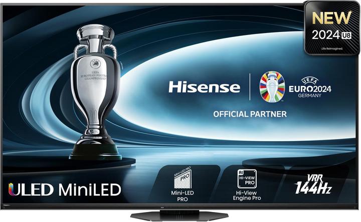 Image du produit Hisense TV 75U8NQ (75", U8NQ, Mini-LED, 4K, 2024)