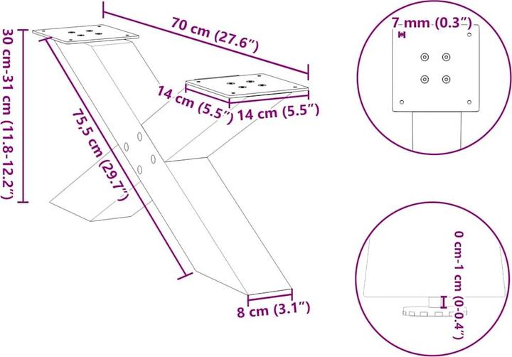 Produktbild VidaXL Othilie