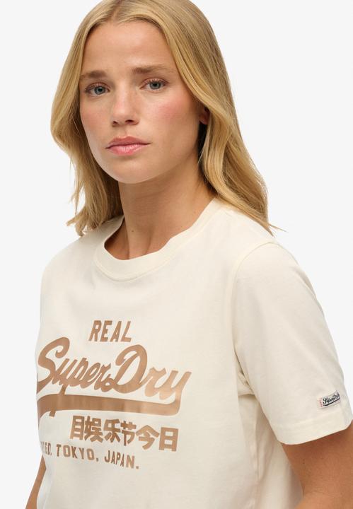 Actual product image Superdry Vl Metallic Tee (L)