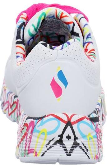 Actual product image Skechers Uno Lite Lovely Luv Girls Sneaker (31)