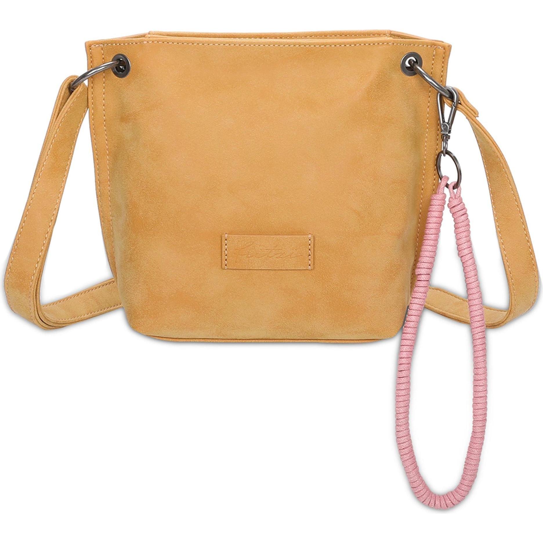 Fritzi aus Preußen, Handtasche, Fritzi03N Vintage Umhängetasche 22.5 cm, Beige