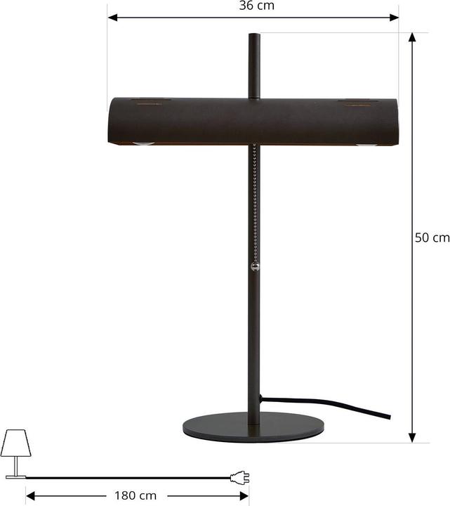 Actual product image Lucande Nysira (E27)