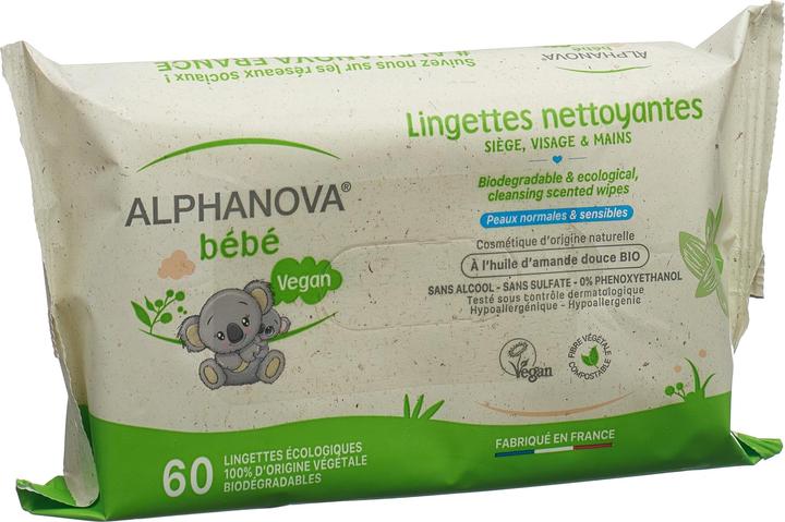 Alphanova Bébé Pflegetücher (60 Pezzo/i)