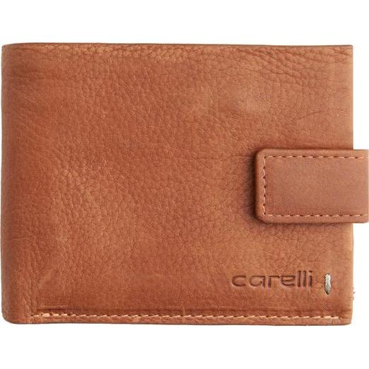 Giorgio Carelli, Herren, Portemonnaie, Herren Geldbörse mit Lasche, RFID, Braun
