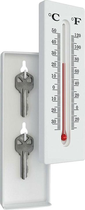 Actual product image Casativo Set of 2 thermometers with secret hiding place, 16 x 5 x 2.5 cm