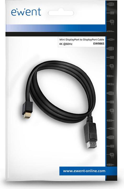 Produktbild Ewent Mini DisplayPort — DisplayPort (2 m, DisplayPort, 1.2)