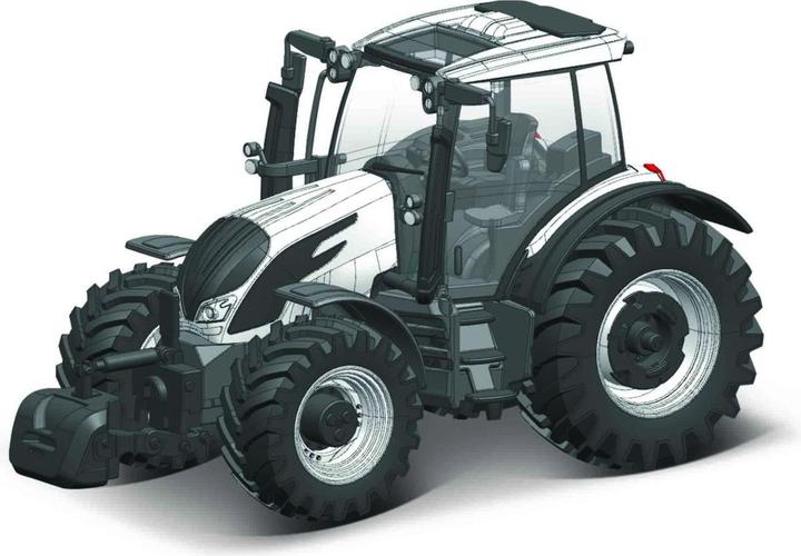 Actual product image Bburago 10cm farm tractor, assorted, 18-31610