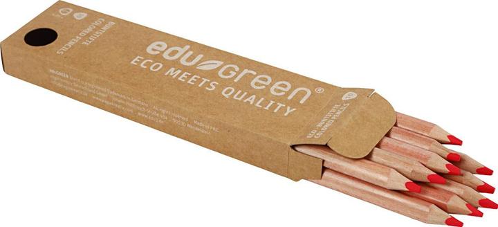 Produktbild EDU3 Edugreen Jumbo Coloured Pencils (10x)