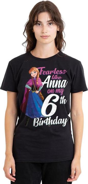 Produktbild Disney Frozen Fearless Like Anna TShirt 6 Geburtstag (S)