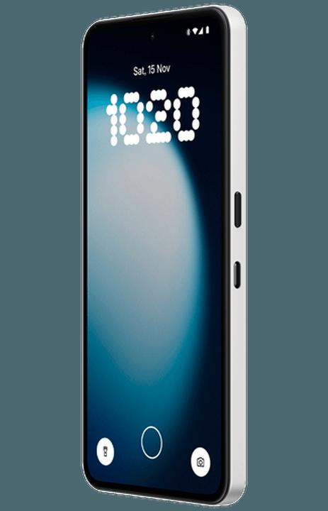 Actual product image Nothing Phone (3a) Lite (128 GB, Weiss, 6.67", 50 MP, 5G (128 GB, White, White, 6.77", Dual SIM, 5G)