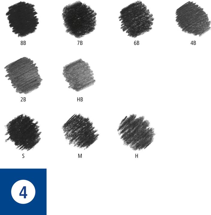 Produktbild Staedtler Mars Lumograph charcoal 100C Kohlestifte (4.50 mm, M, 12x)