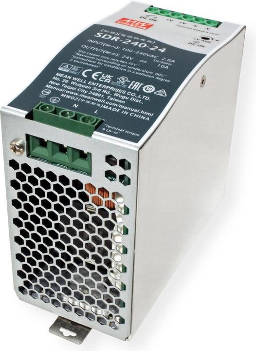 Produktbild MeanWell DIN-Schienennetzgerät SDR-240-24 240 W