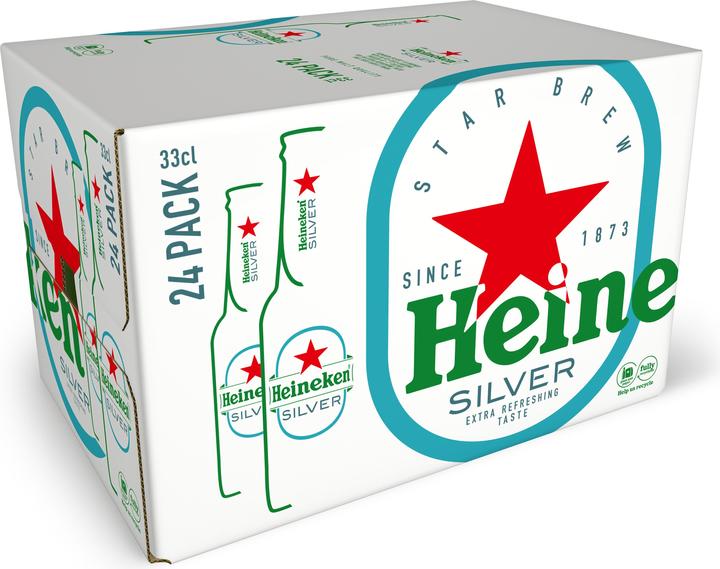 Immagine prodotto Heineken Argento (24 x 33 cl)