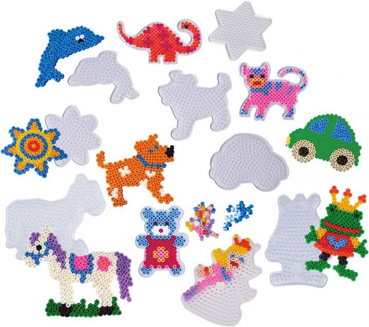 Actual product image Playbox Ironing beads pegboards