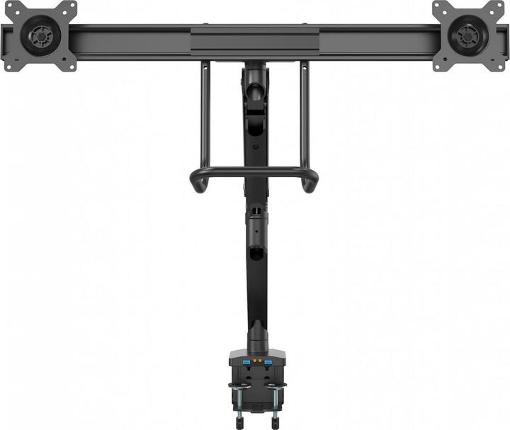Produktbild StarTech ARMSLIMDUAL2USB3 Monitorhalterung (dual Monitor, Synchronisierte Höhenverstellun (Tisch, 32")