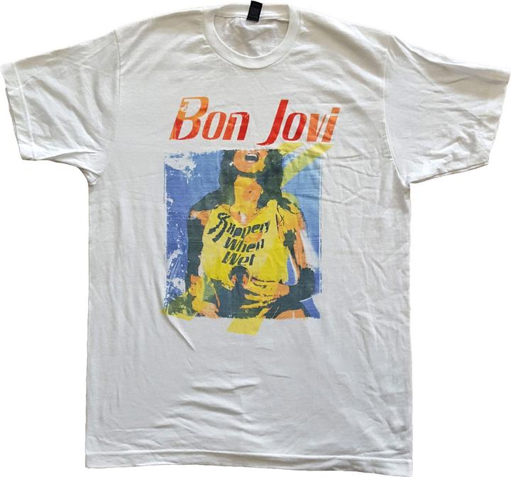 Actual product image Bon Jovi Slippery When Wet Origin Cover (M)