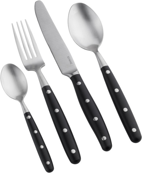 Produktbild Schwarz Kitchen New Bistro (24 Stück, Besteck Set)