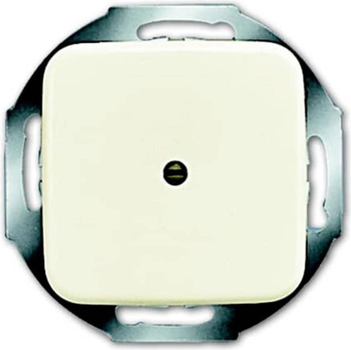 Busch-Jaeger Zentralscheibe Leitungsauslass 2527-212 Duro 2000 SI weiss 2527-212 (1710-0-0623)