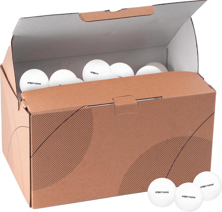 Actual product image Sport-Thieme Table tennis balls 1-Star 40+ (144 pcs.)
