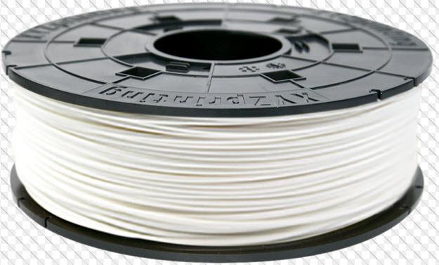 Image du produit XYZprinting Filament de recharge ABS (ABS, 1.75 mm, 600 g, Blanc)