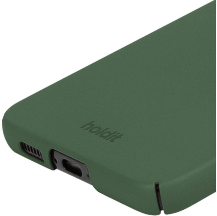 Actual product image Holdit Back Cover Silicone Green (Samsung Galaxy S24)