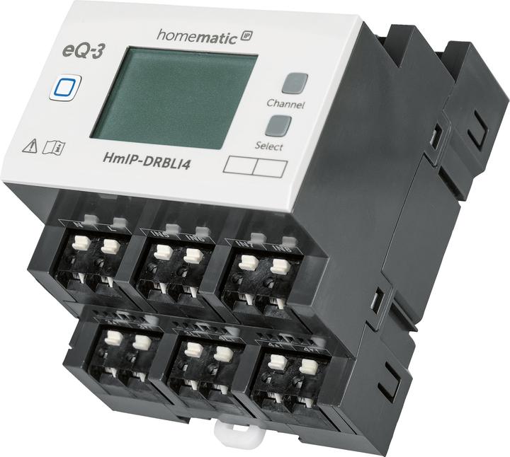 Actual product image Homematic IP Blind actuator for top hat rail mounting (Shutter actuator)